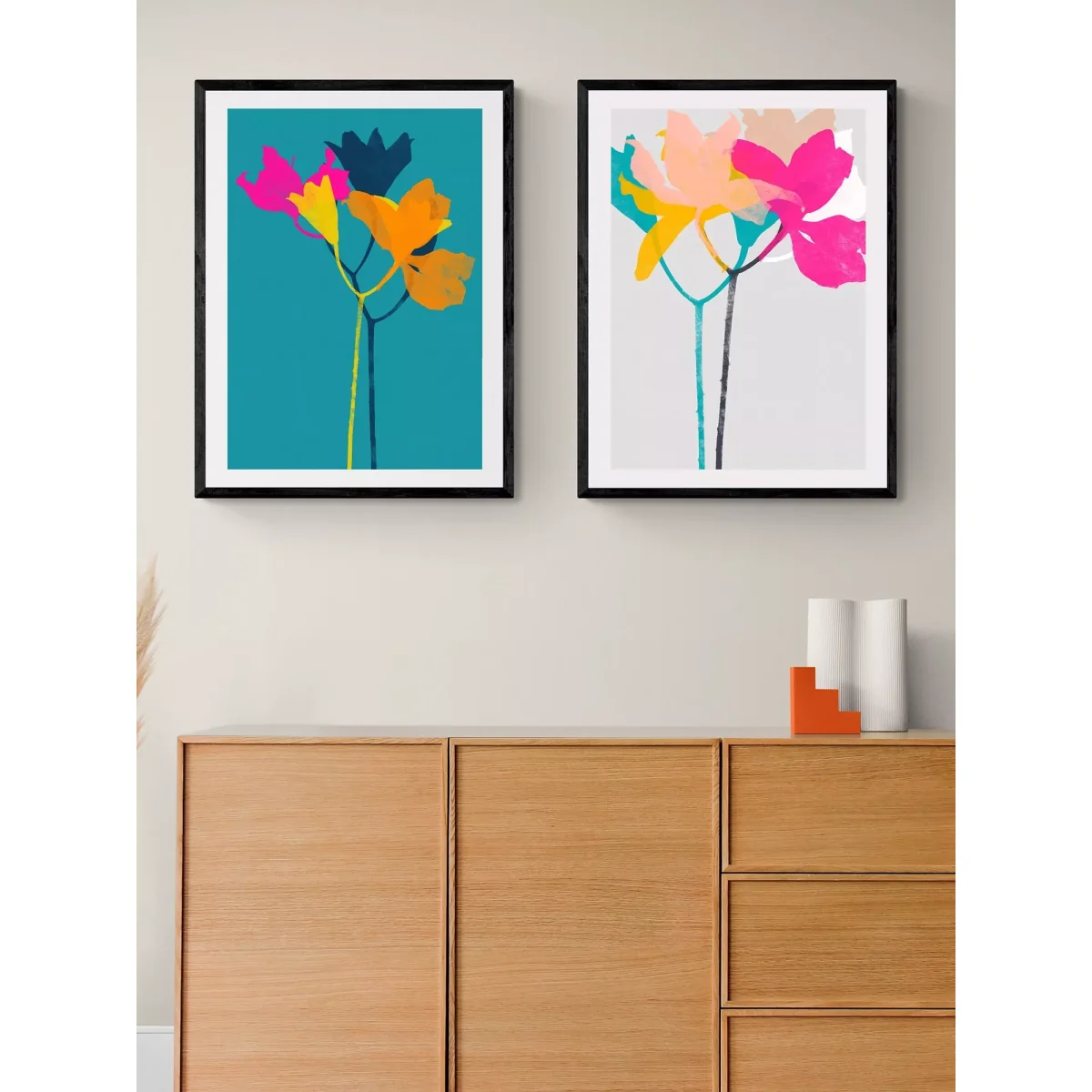 EAST END PRINTS Garima Dhawan 'Lily' Framed Print, Set of 2 – image 2