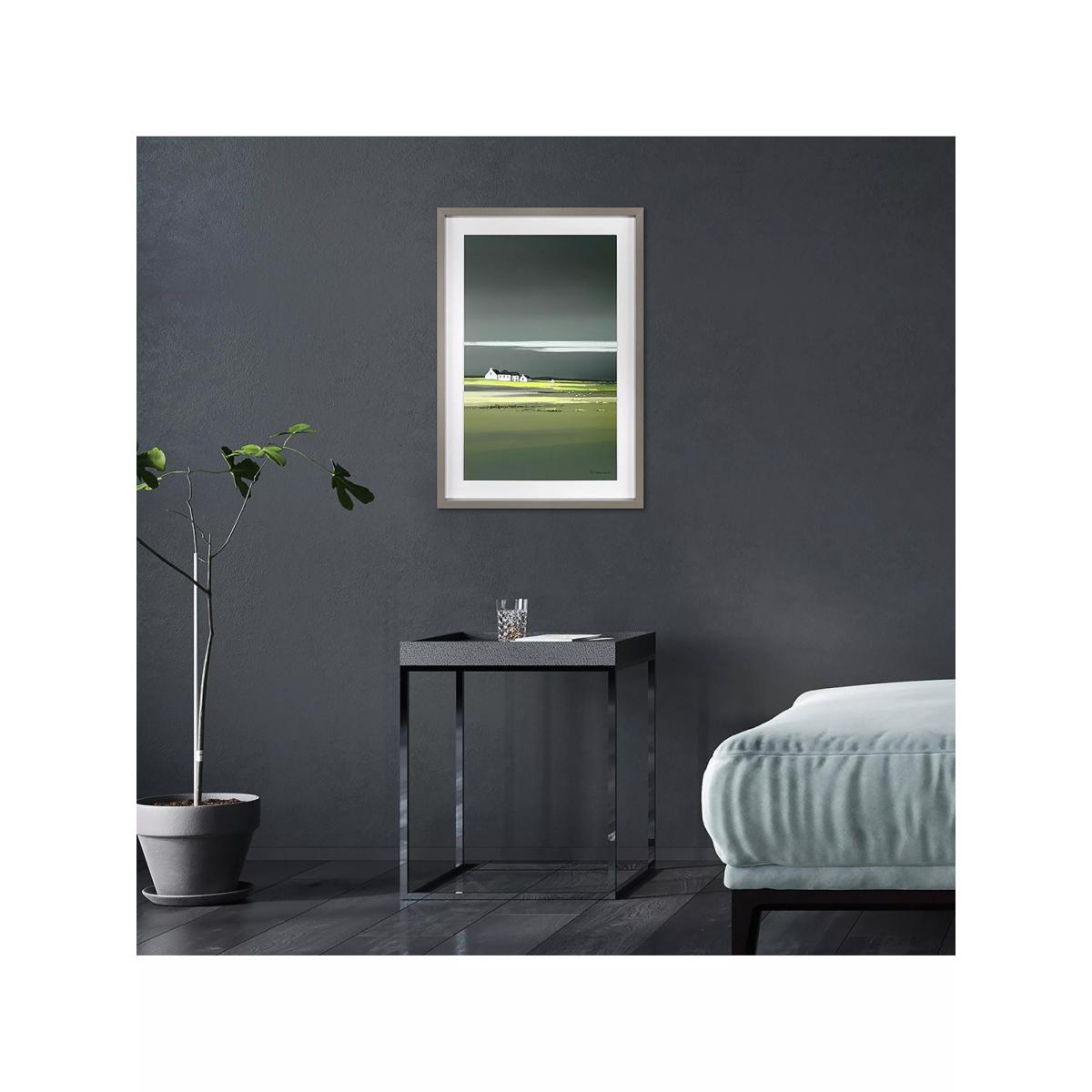 John Lewis Ulyana Hammond 'Ethos' Framed Print & Mount, 60 x 41cm, Green/Grey – image 2