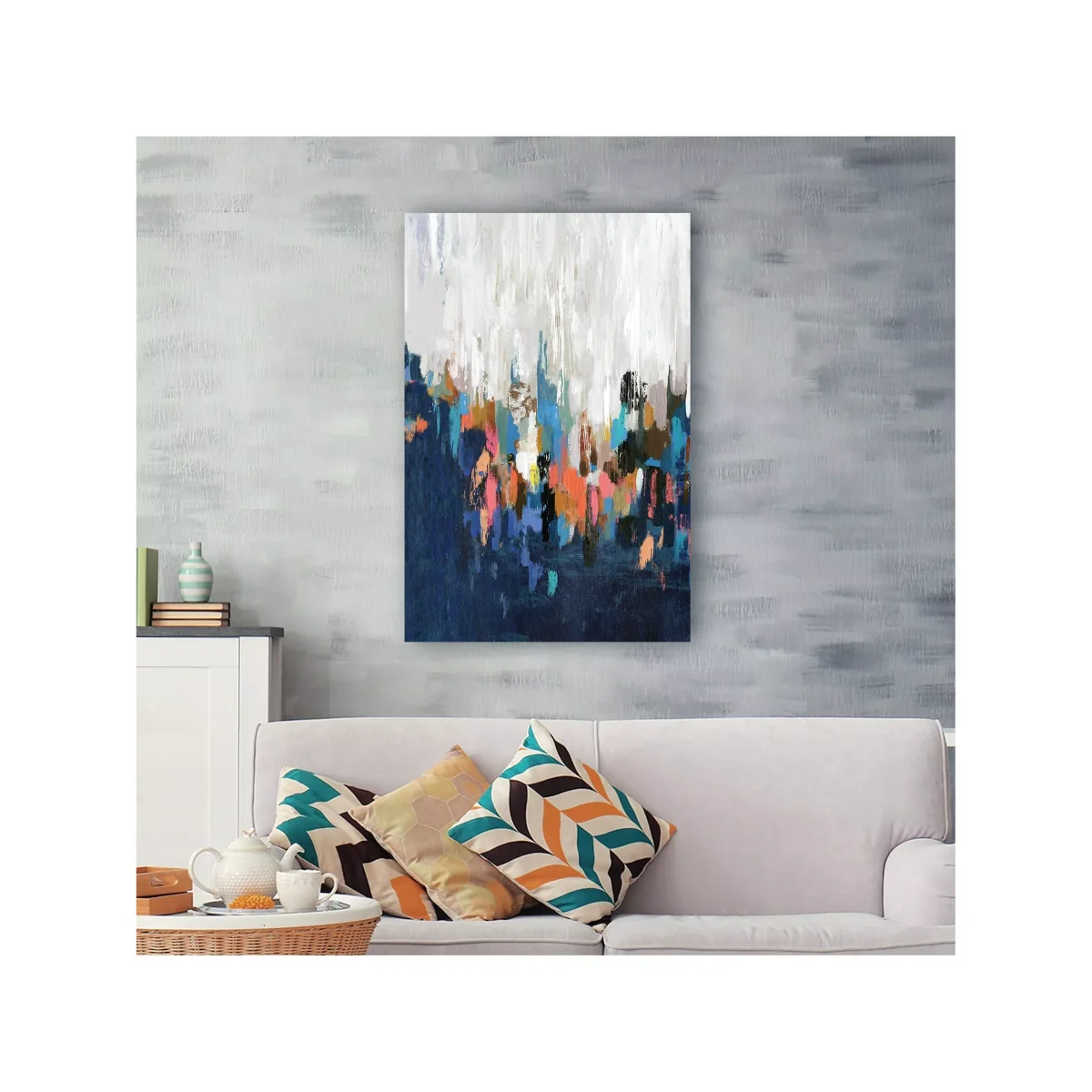 PI Studio - 'Speciality' Abstract Canvas Print, 90 x 60cm, Multi – image 2