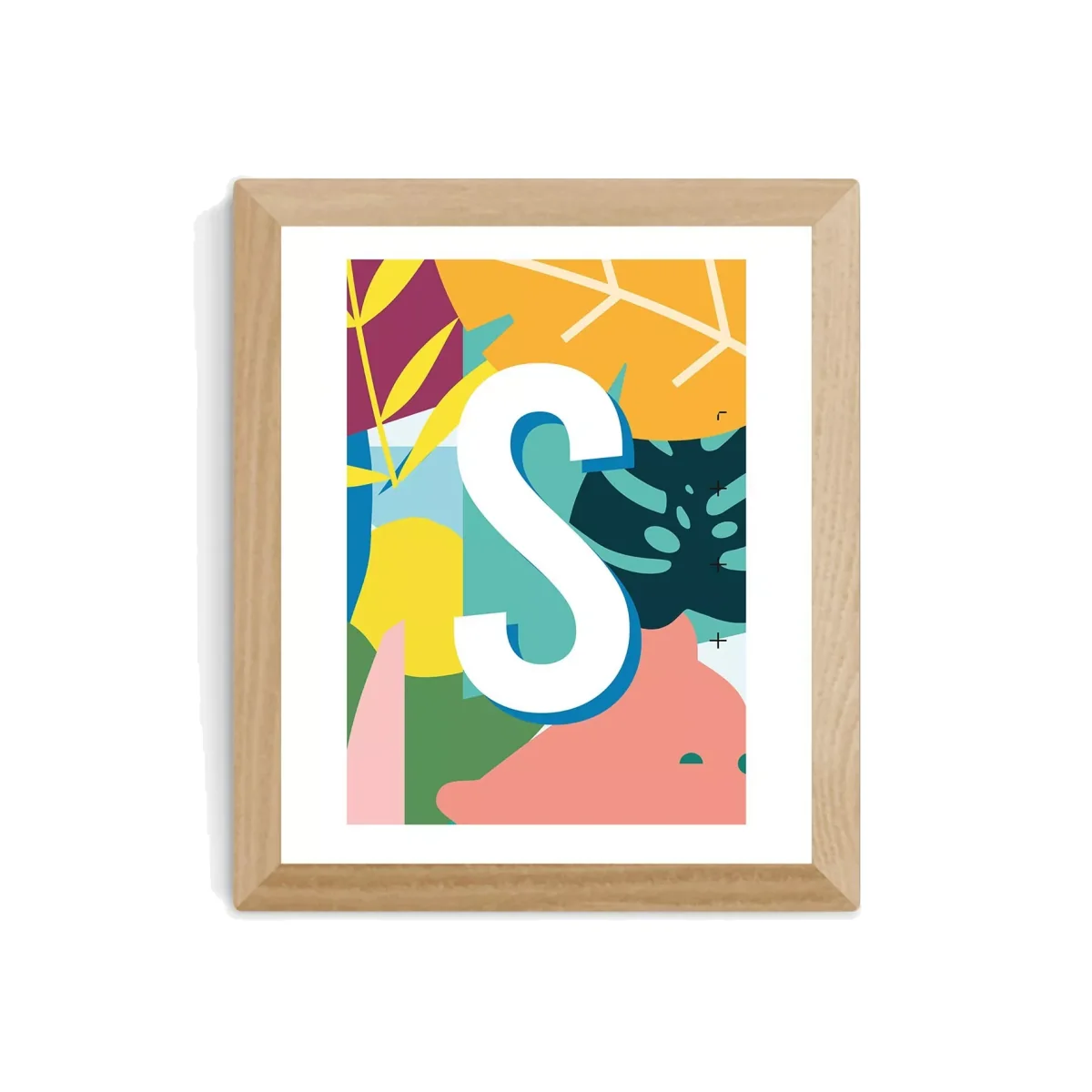 EAST END PRINTS Sei and Ru 'S Letter' Framed Print – image 1