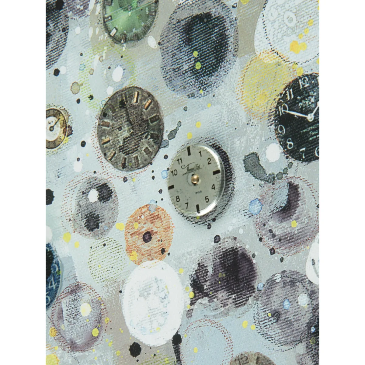 Ulyana Hammond - The Watch Tree (Small) Framed Canvas & Mount, 60 x 60cm, Multi – image 2