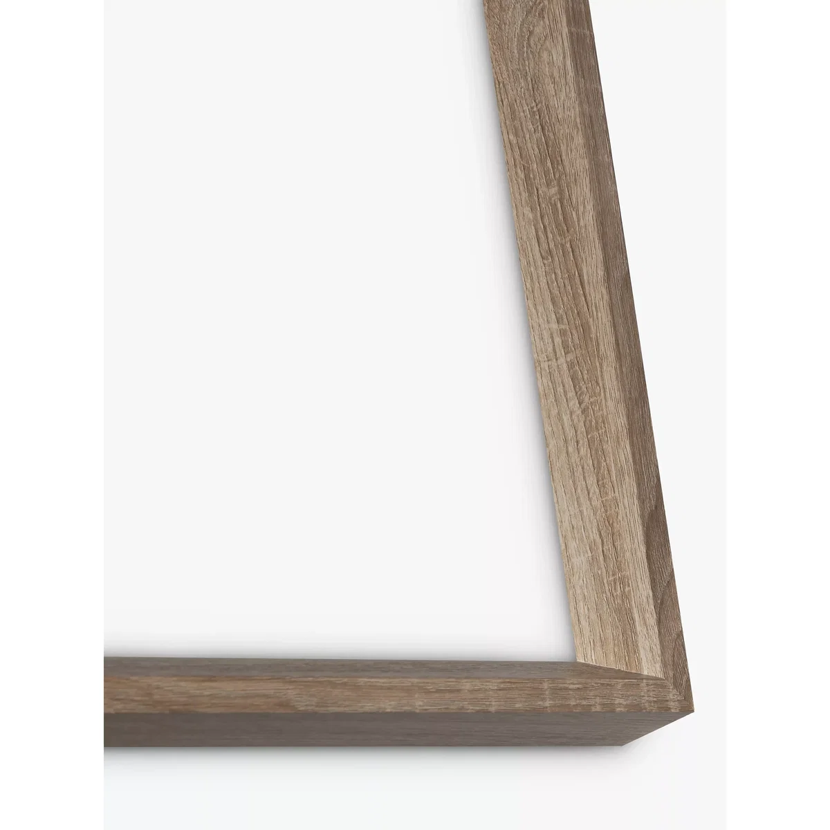 Botanical Leaf Scandi Framed Print, 57 x 47cm, Brown – image 3