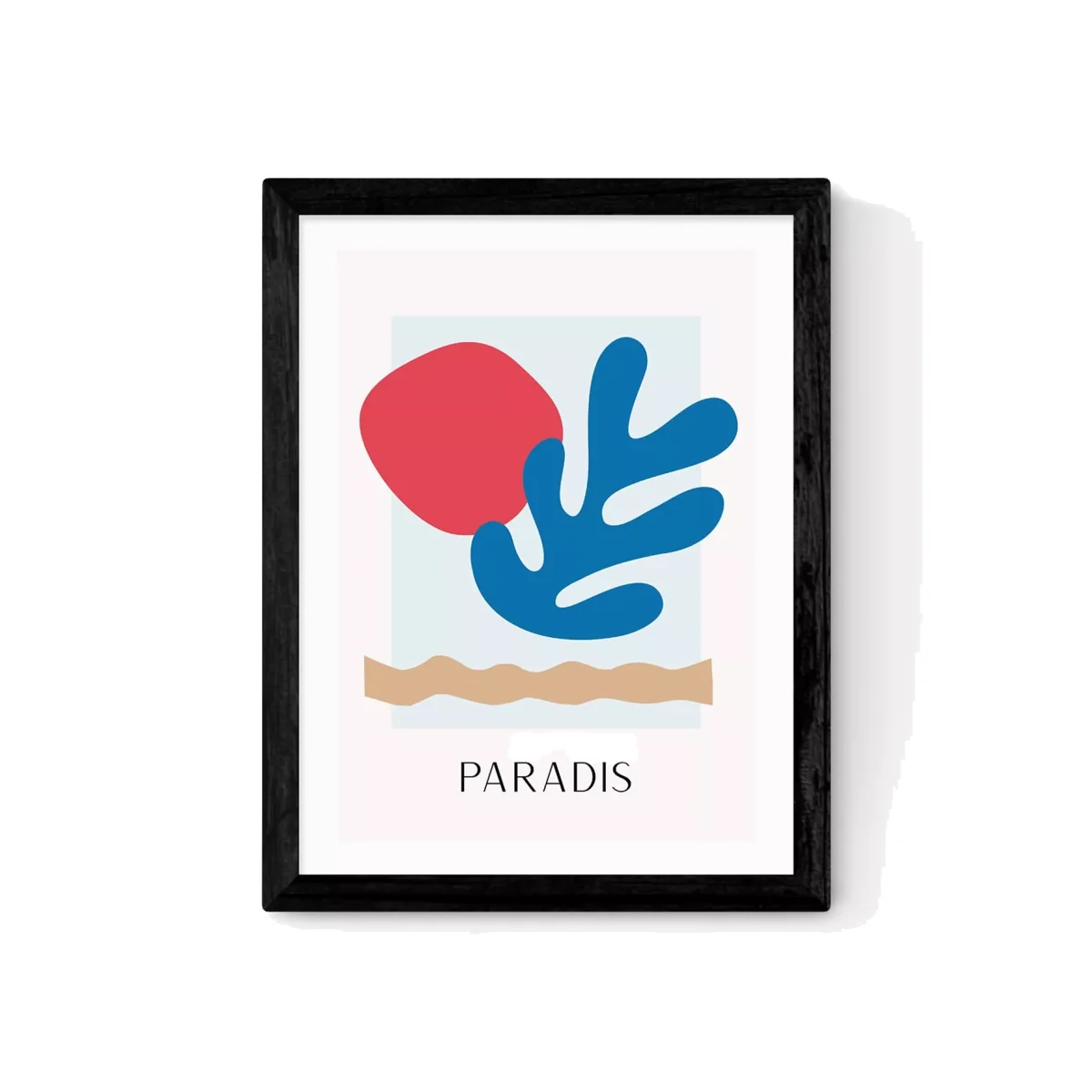 EAST END PRINTS Inoui 'Paradis' Framed Print – image 1