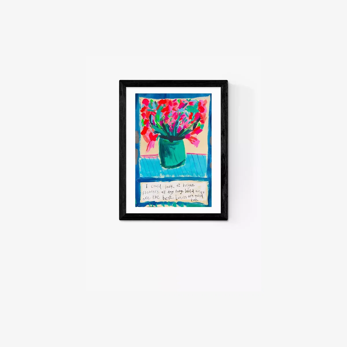EAST END PRINTS Emily Powell '8782' Flowers Framed Print – image 1