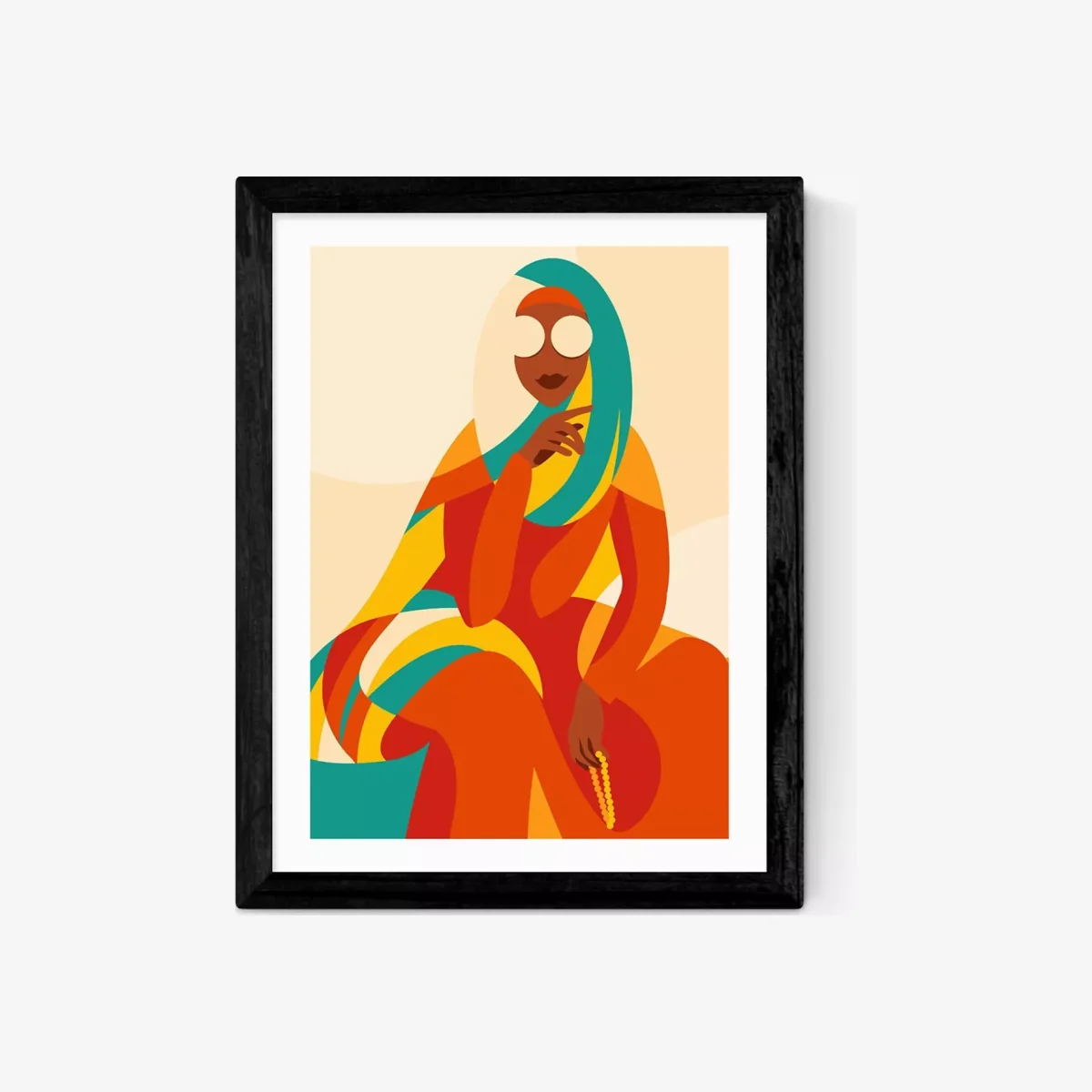 EAST END PRINTS Sofia Doudine 'Sister' Framed Print – image 1