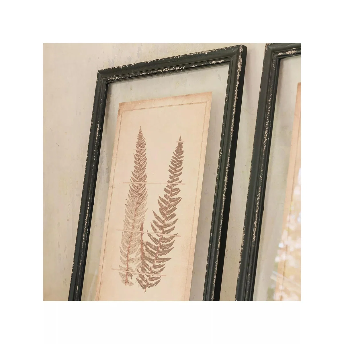 One.World Fern Wood Framed Print, Set of 2, 58 x 40cm, Black – image 3