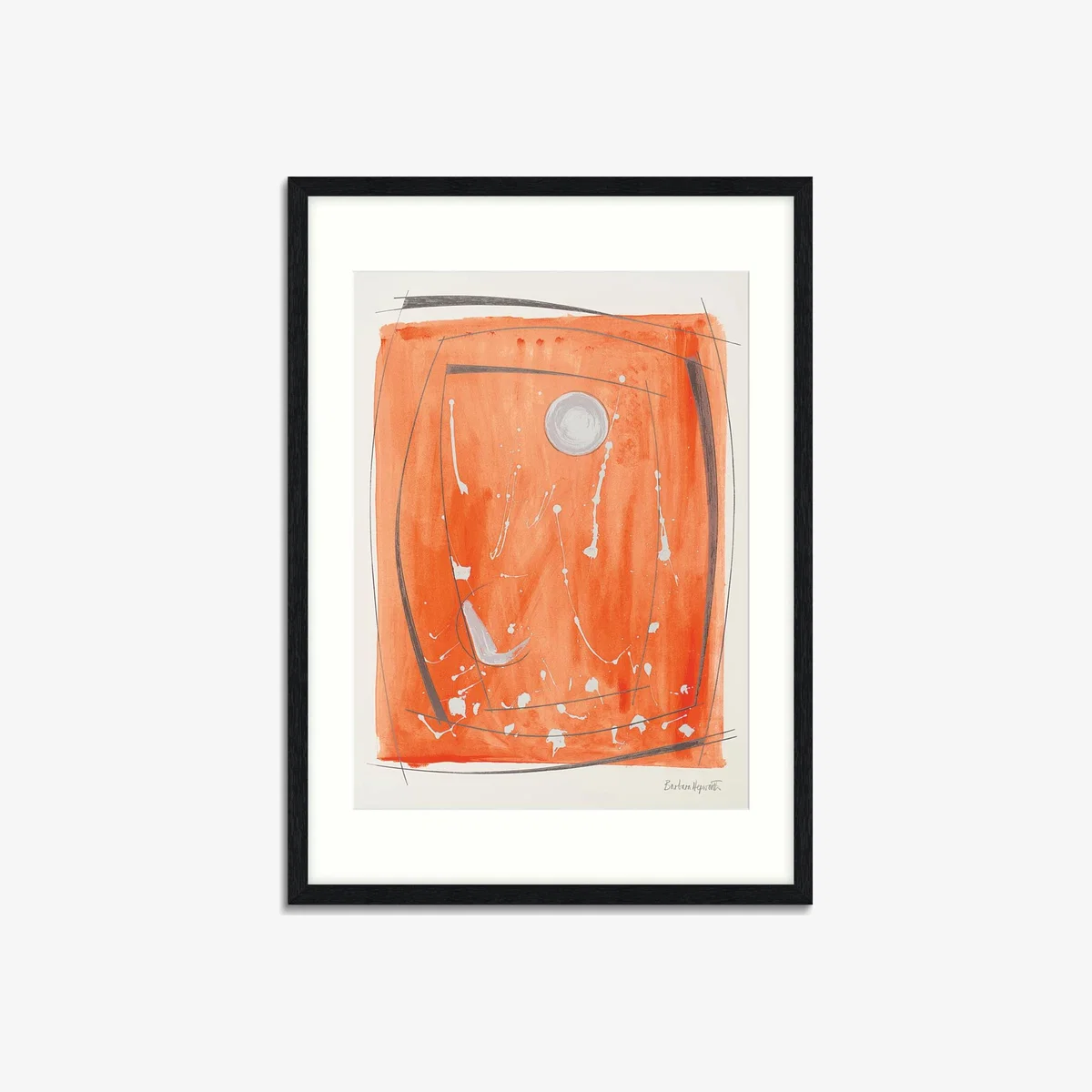 John Lewis + Tate Dame Barbara Hepworth 'Rangatira I - Opposing Forms' Wood Framed Print & Mount, 73 x 53cm – image 1