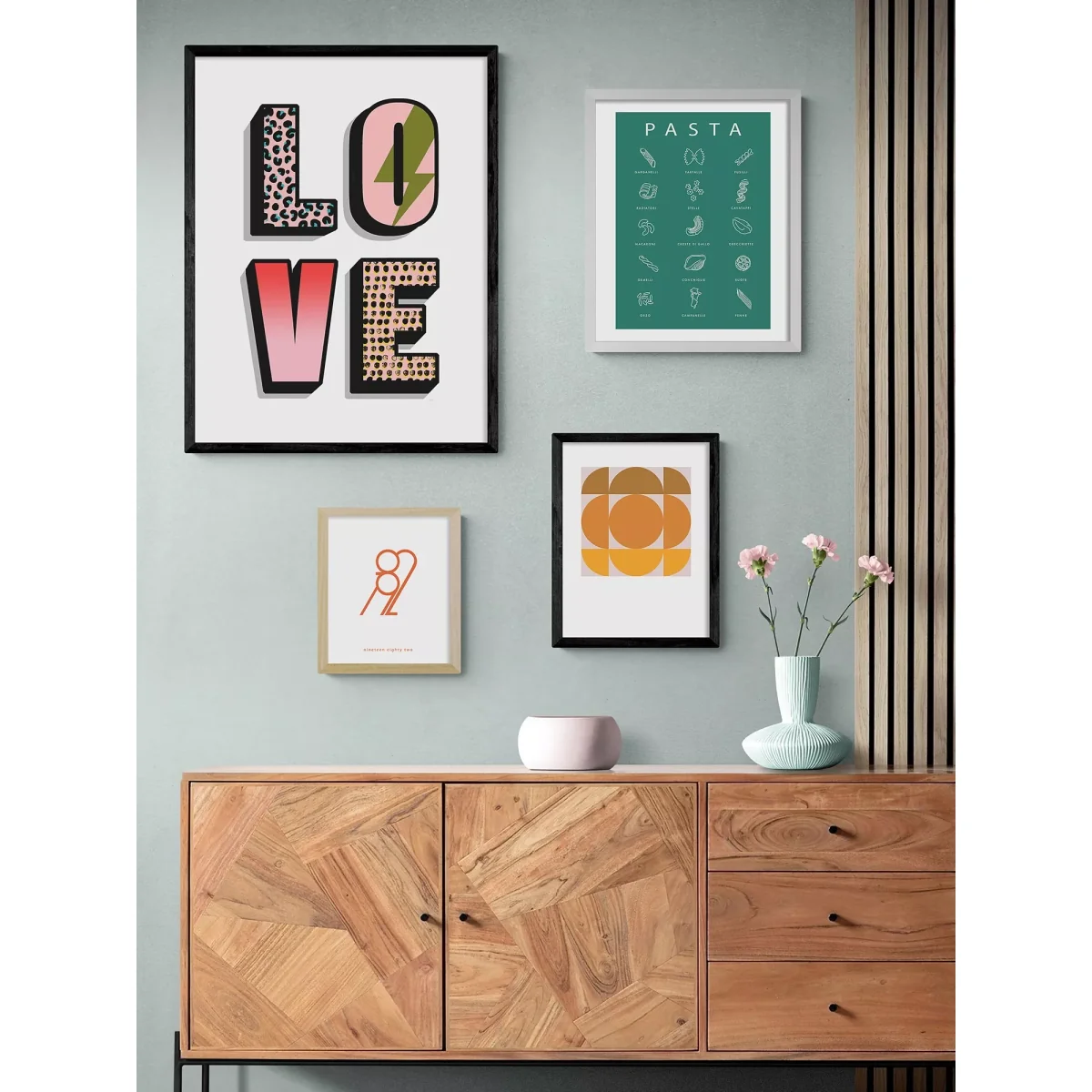 EAST END PRINTS Nichola Cowdery 'Love' Framed Print – image 2