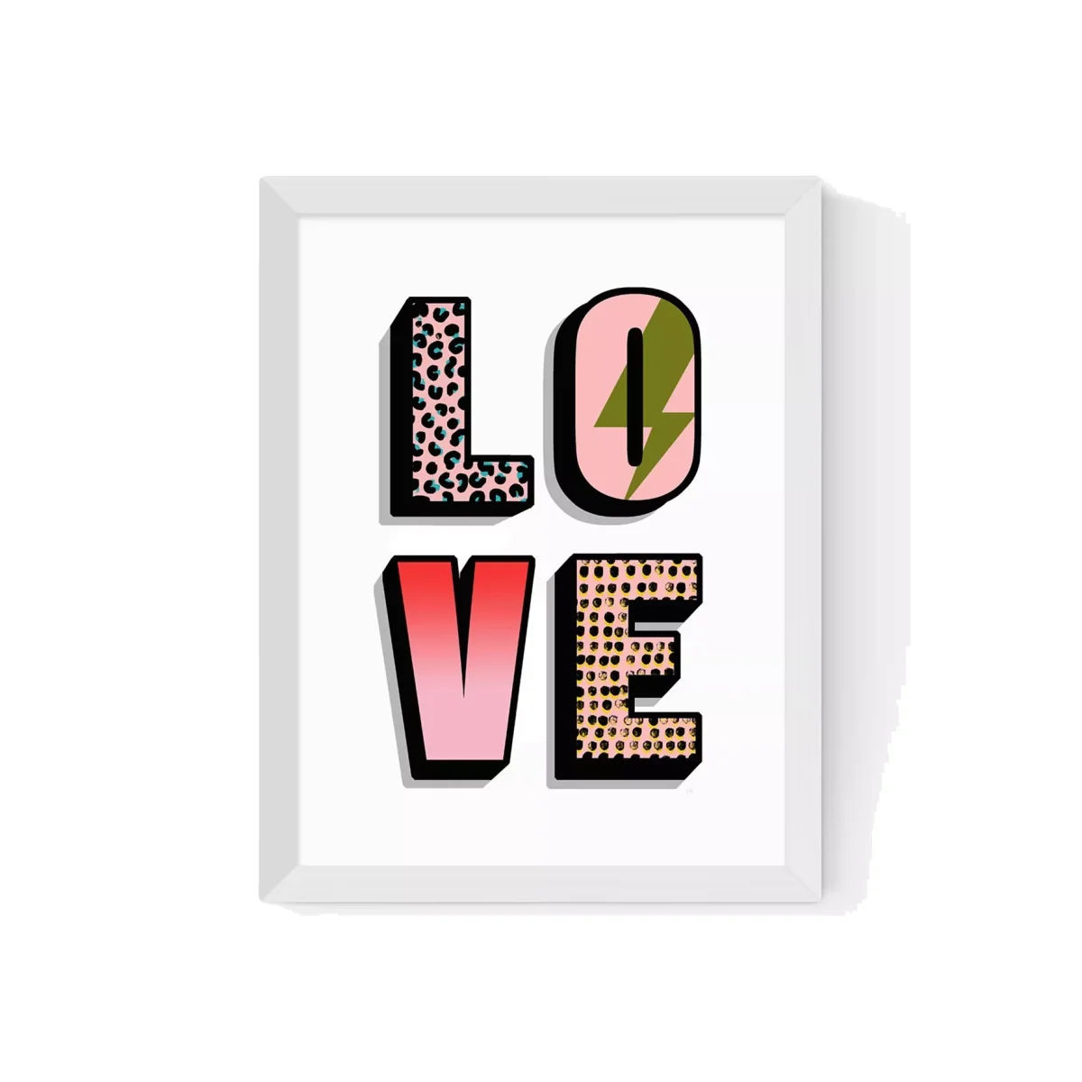 EAST END PRINTS Nichola Cowdery 'Love' Framed Print – image 1