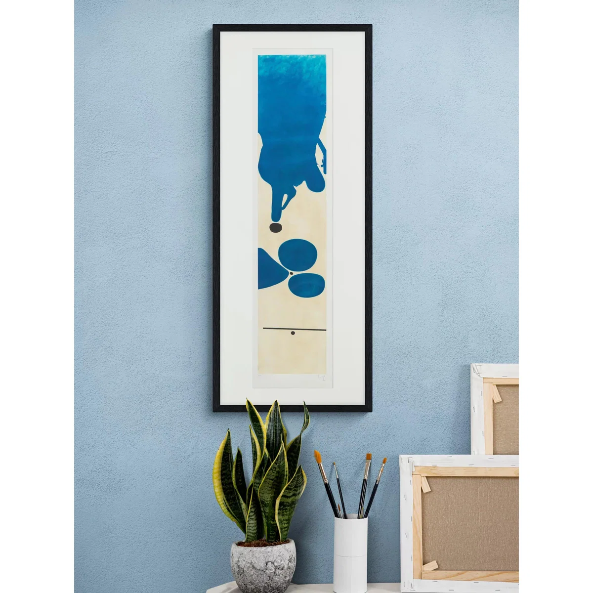 John Lewis + Tate Victor Pasmore 'Un Bel di Vedremo' Wood Framed Print & Mount, 103 x 43cm – image 2