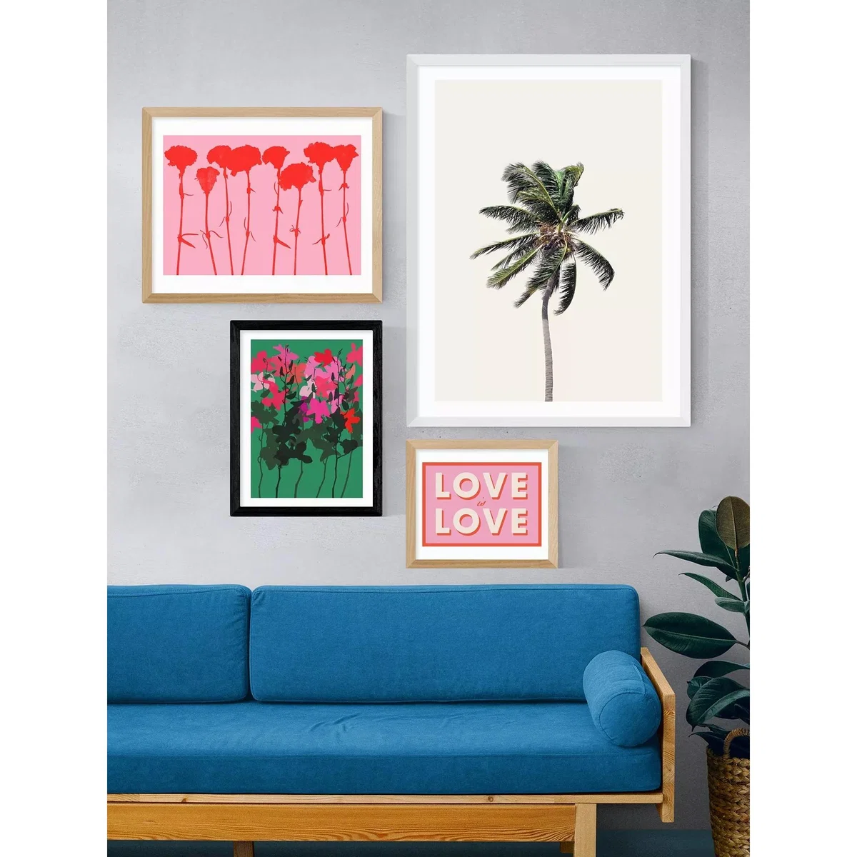 EAST END PRINTS Garima Dhawan 'Orchids 8' Framed Print – image 2