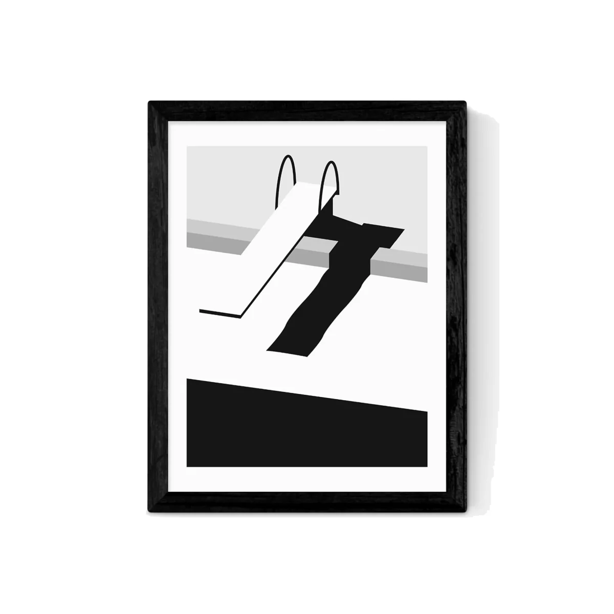 EAST END PRINTS Keeler & Sidaway 'The Diving Board' Framed Print – image 1