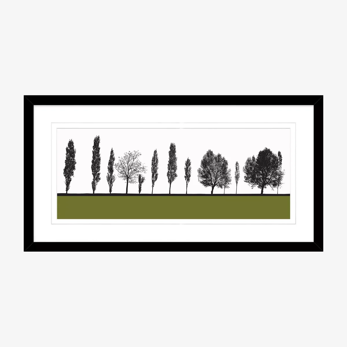 Jacky Al-Samarraie - Armley, Framed Print, 44 x 84cm