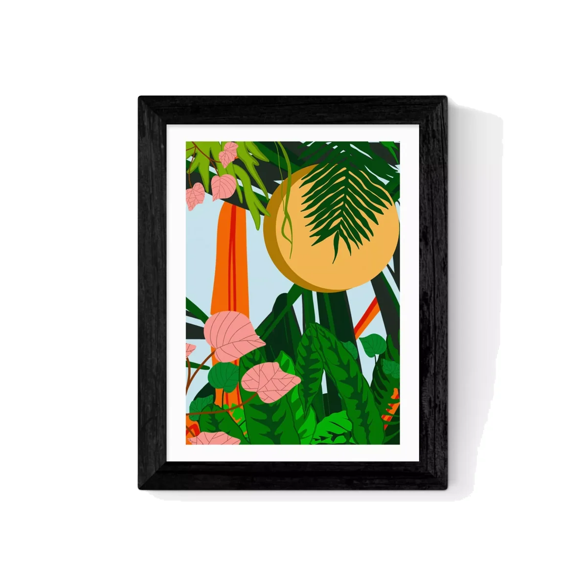 EAST END PRINTS Sumuyya Khader 'Summer' Framed Print – image 1