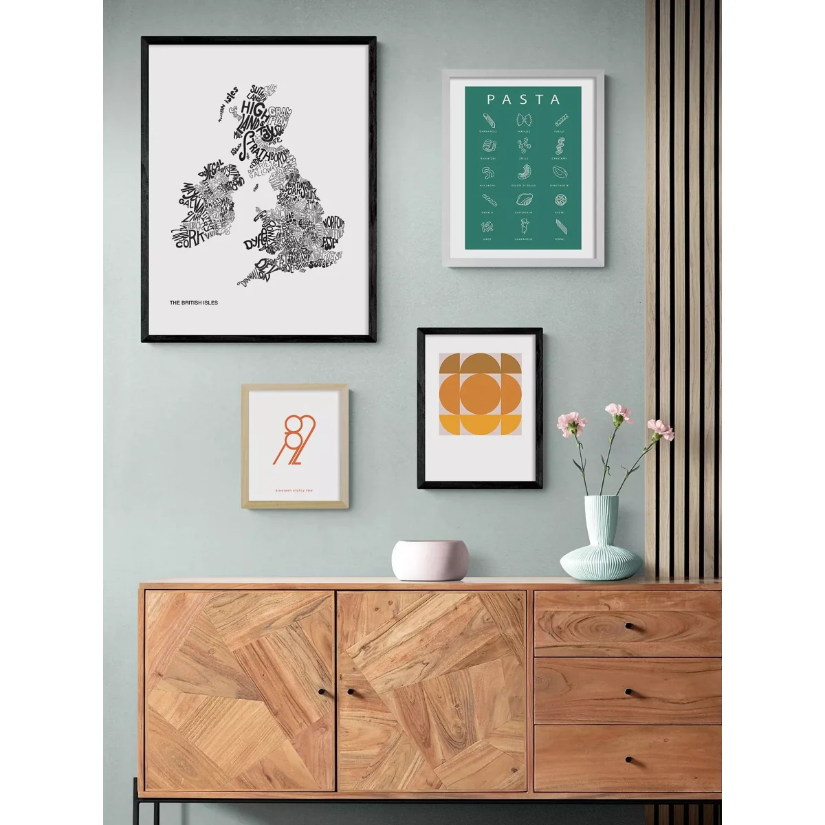 EAST END PRINTS Philip Sheffield 'The British Isles' Framed Print – image 2