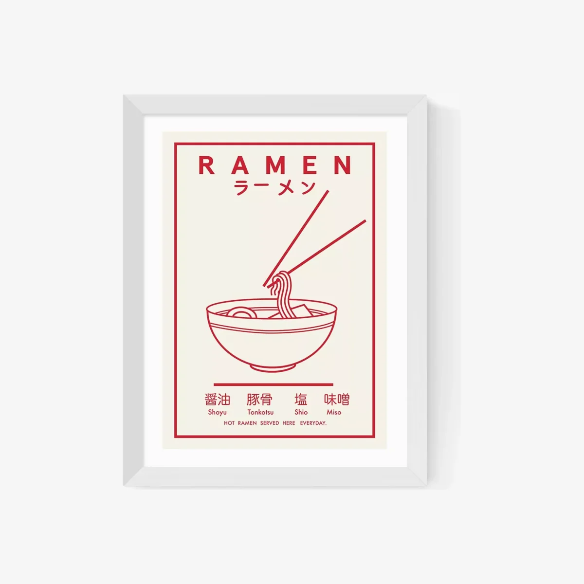 EAST END PRINTS Violet Studio 'Ramen' Framed Print – image 1