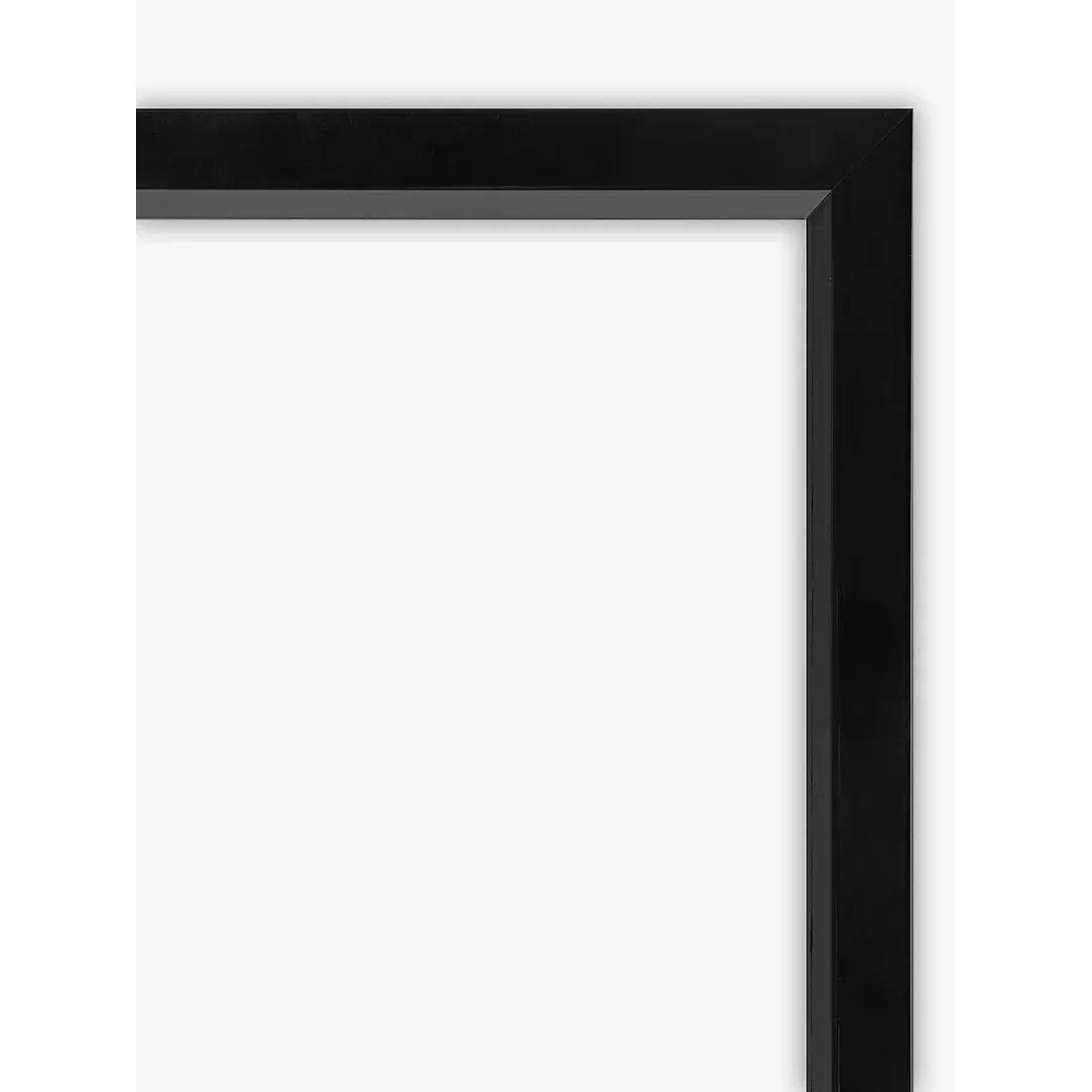 Nero 4 - Framed Print & Mount, 76 x 56cm, Black – image 2