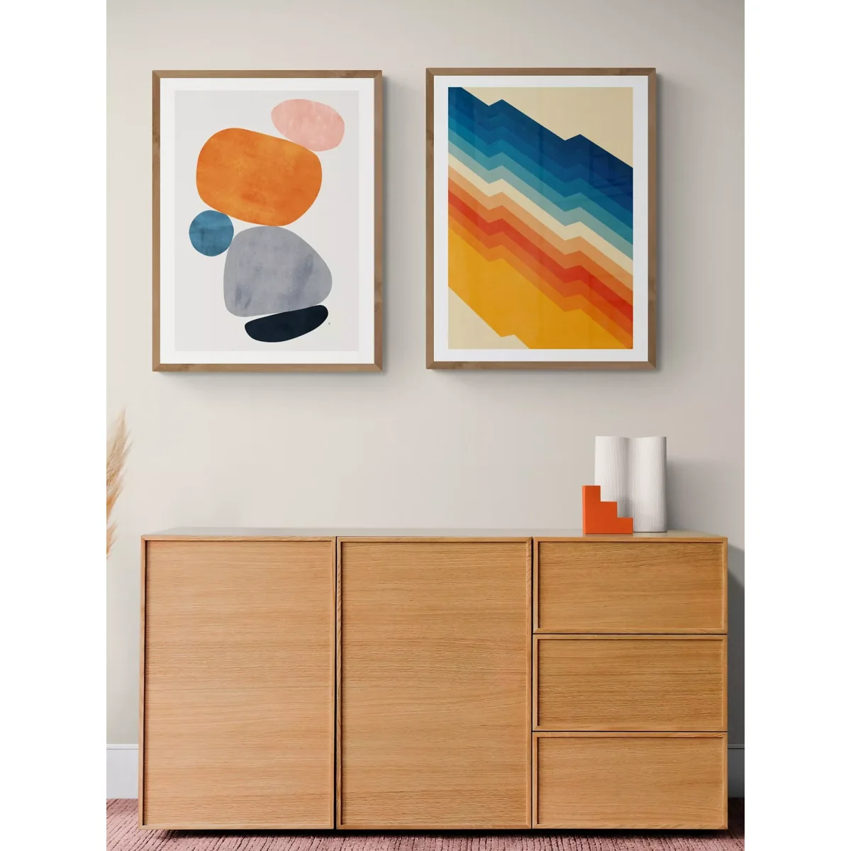 EAST END PRINTS Tracie Andrews 'Abstract' Framed Prints, Set of 2 – image 2