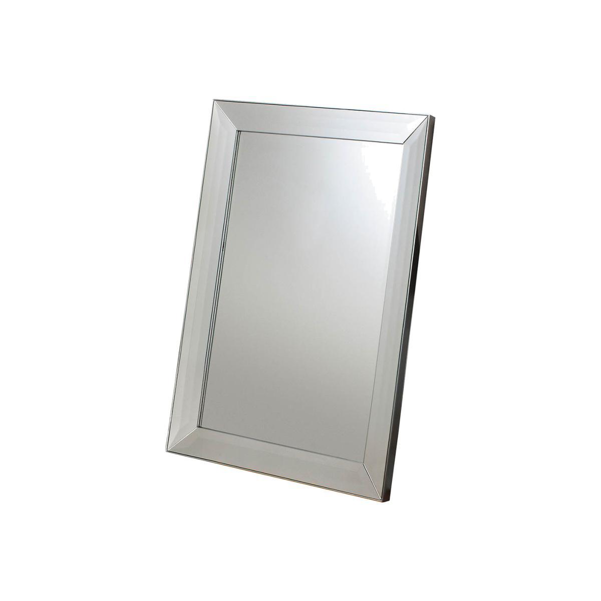 Wokingham Large Rectangle Wall Mirror - Silver – image 1