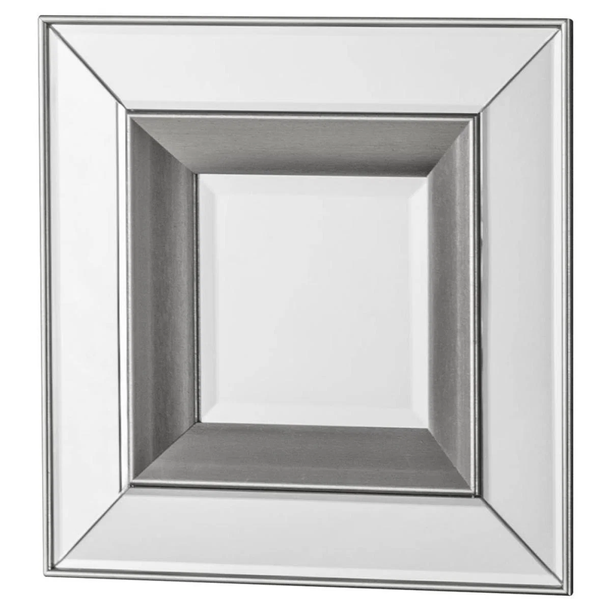 Saddie Small Square Scatter Set Mirror - Silver (4pk) – image 4