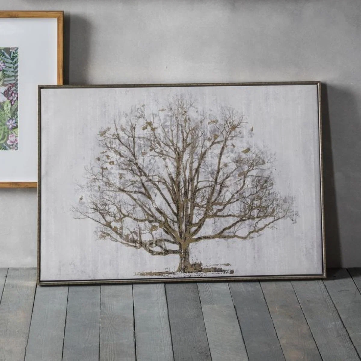 The 62.5cm x 92.5cm Golden Oak Framed Art – image 1