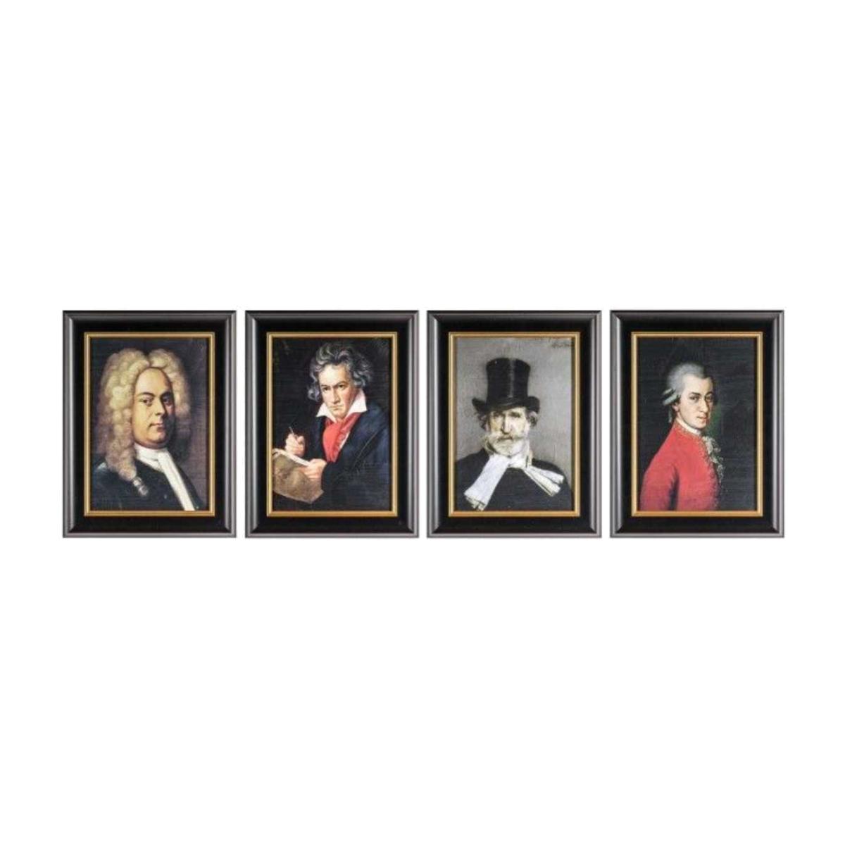 The 4 Composers Framed Art Set of 4 – image 1