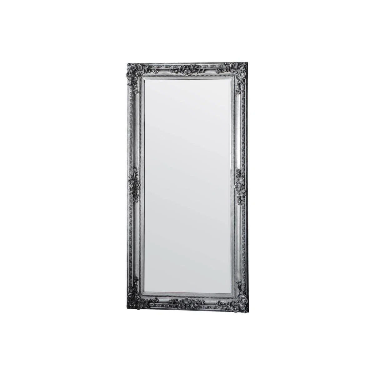 Cary Extra Large Rectangle Leaner Mirror - Silver – image 1