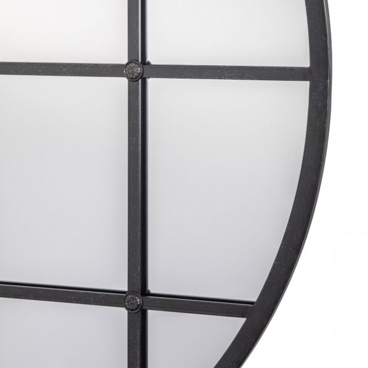 Mosley Round Mirror - Black – image 2