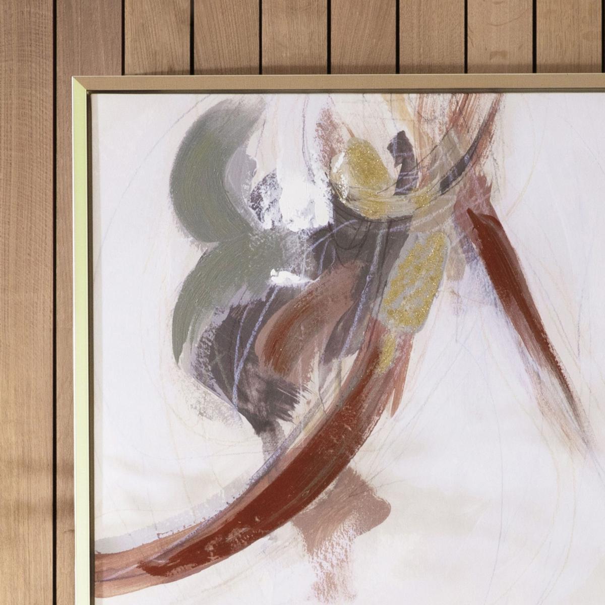 Kenbu 74cm x 74cm Abstract Framed Canvas – image 2