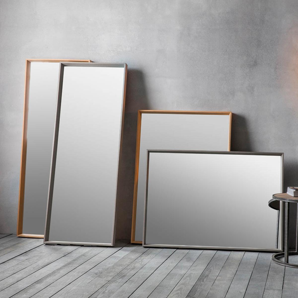 Cecily Large Rectangle Full Length Mirror - Light Wood – image 4