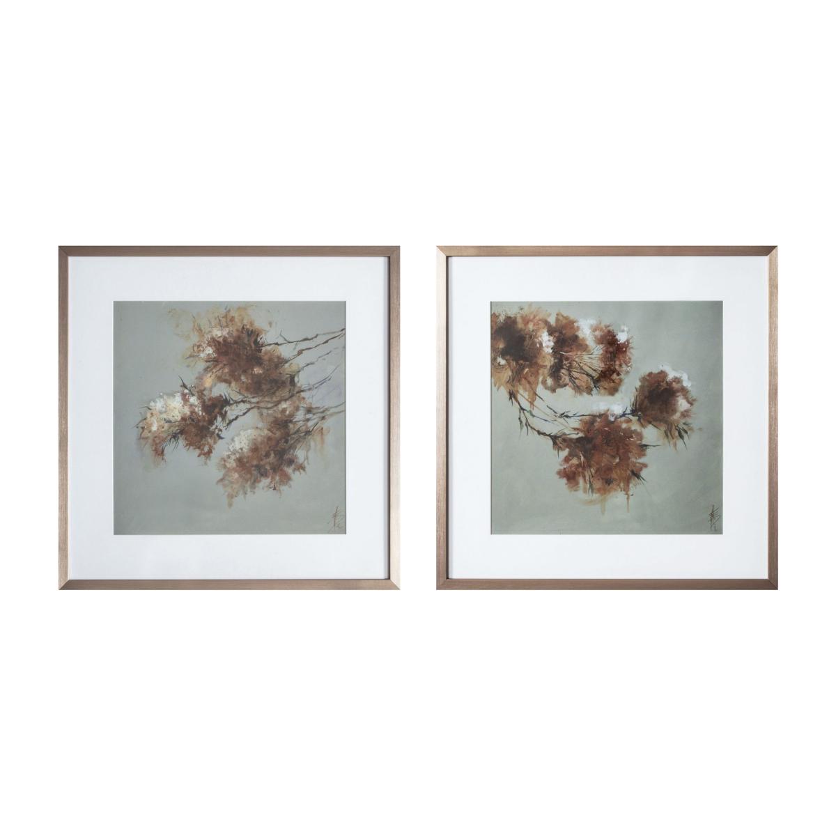 Autumn Floral Framed Art Set of 2 – image 1