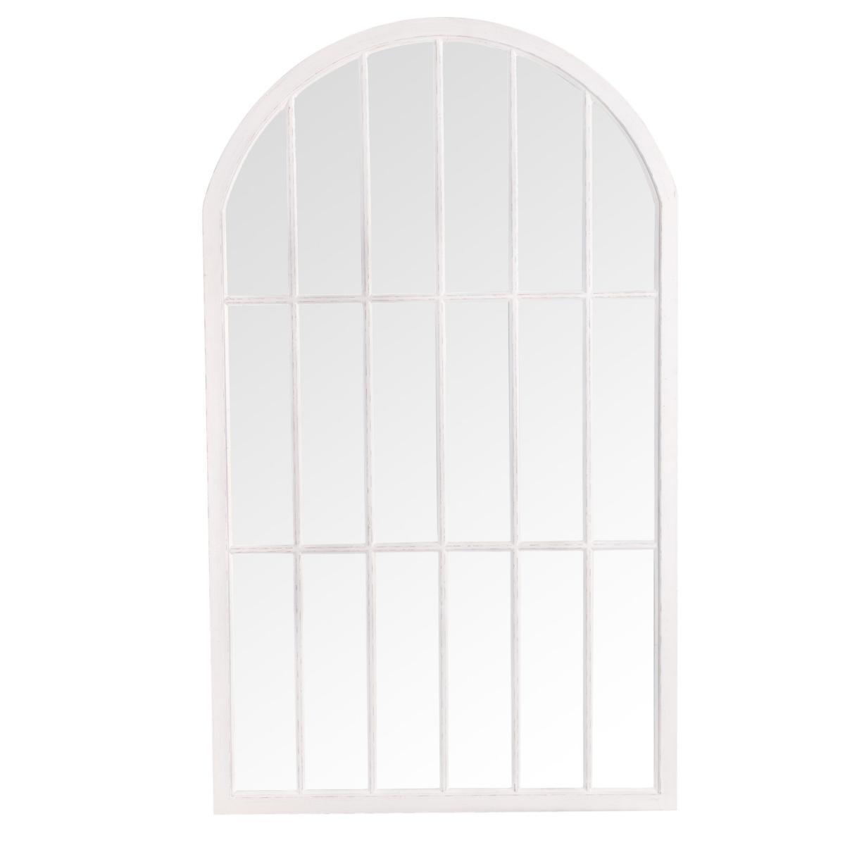 Antica Extra Large Arched Wall Mirror - White – image 2