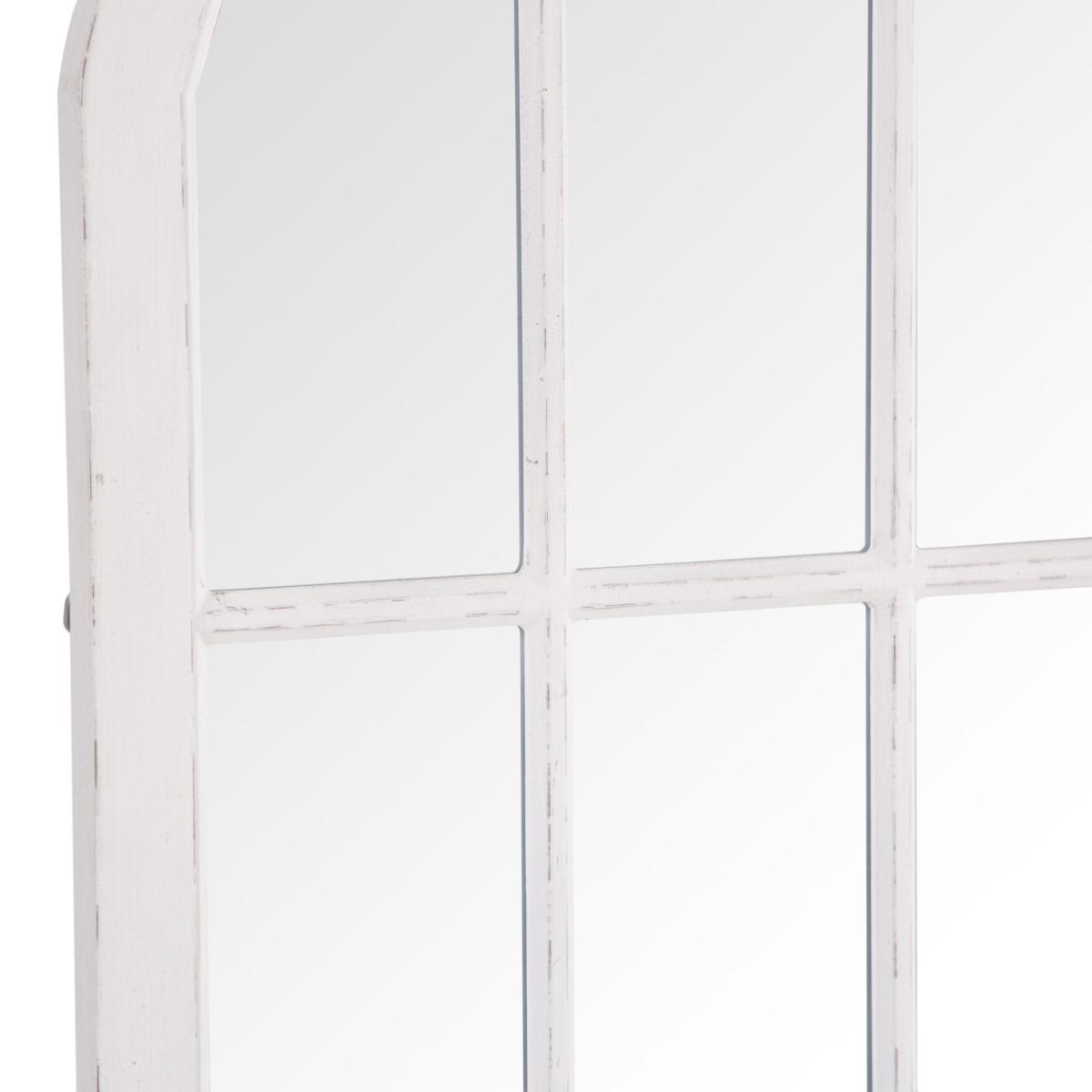 Antica Extra Large Arched Wall Mirror - White – image 3