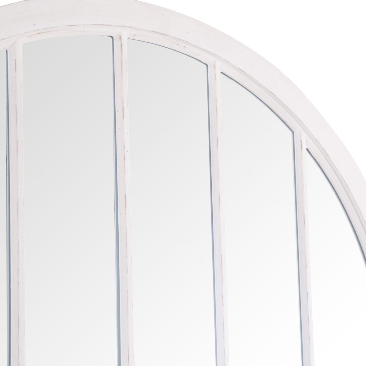 Antica Extra Large Arched Wall Mirror - White – image 4