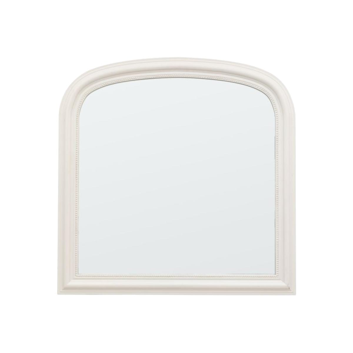 Histon Overmantle Mirror - Stone