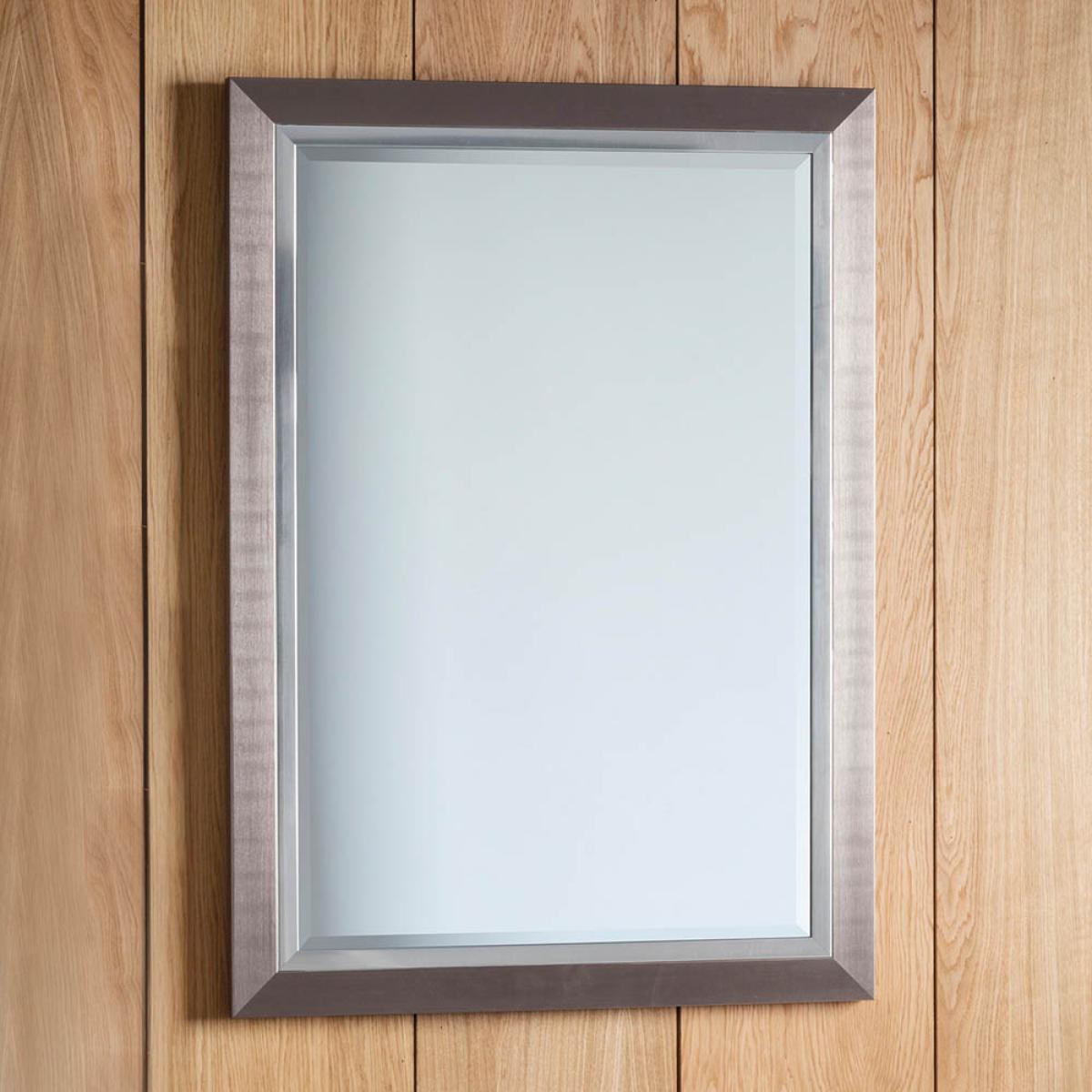 Ardmore Large Rectangle Wall Mirror - Silver – image 3