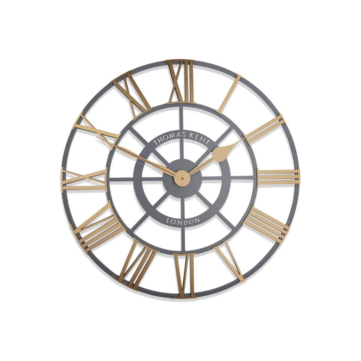 Thomas Kent 61cm Evening Star Grand Clock - Brass – image 1