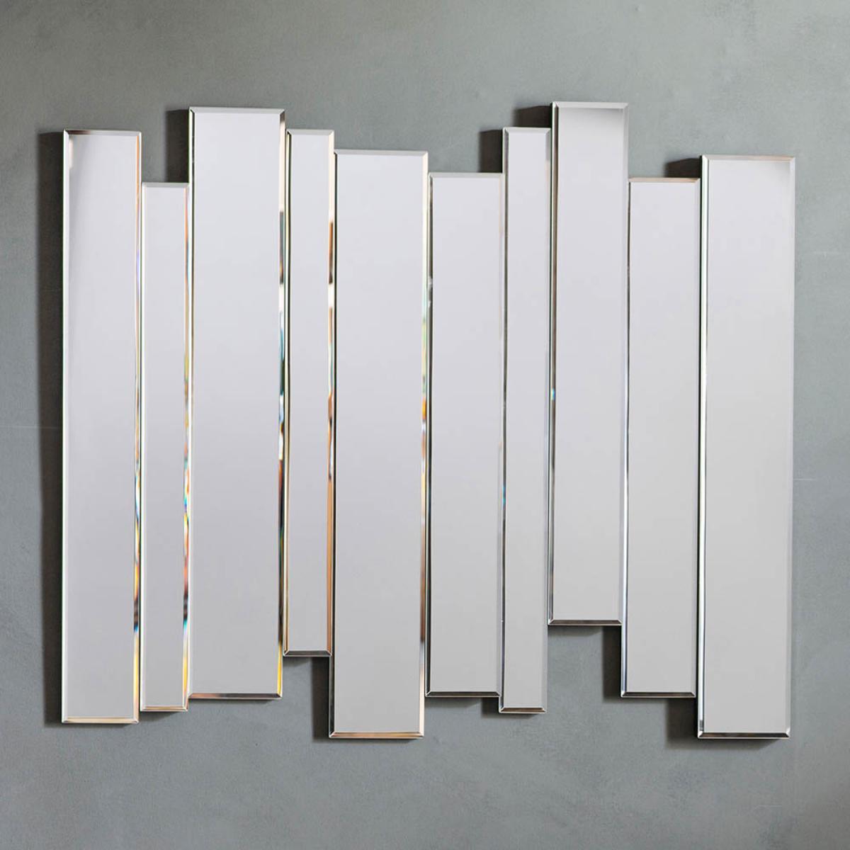 Northallerton Medium Rectangle Wall Mirror - Silver – image 2