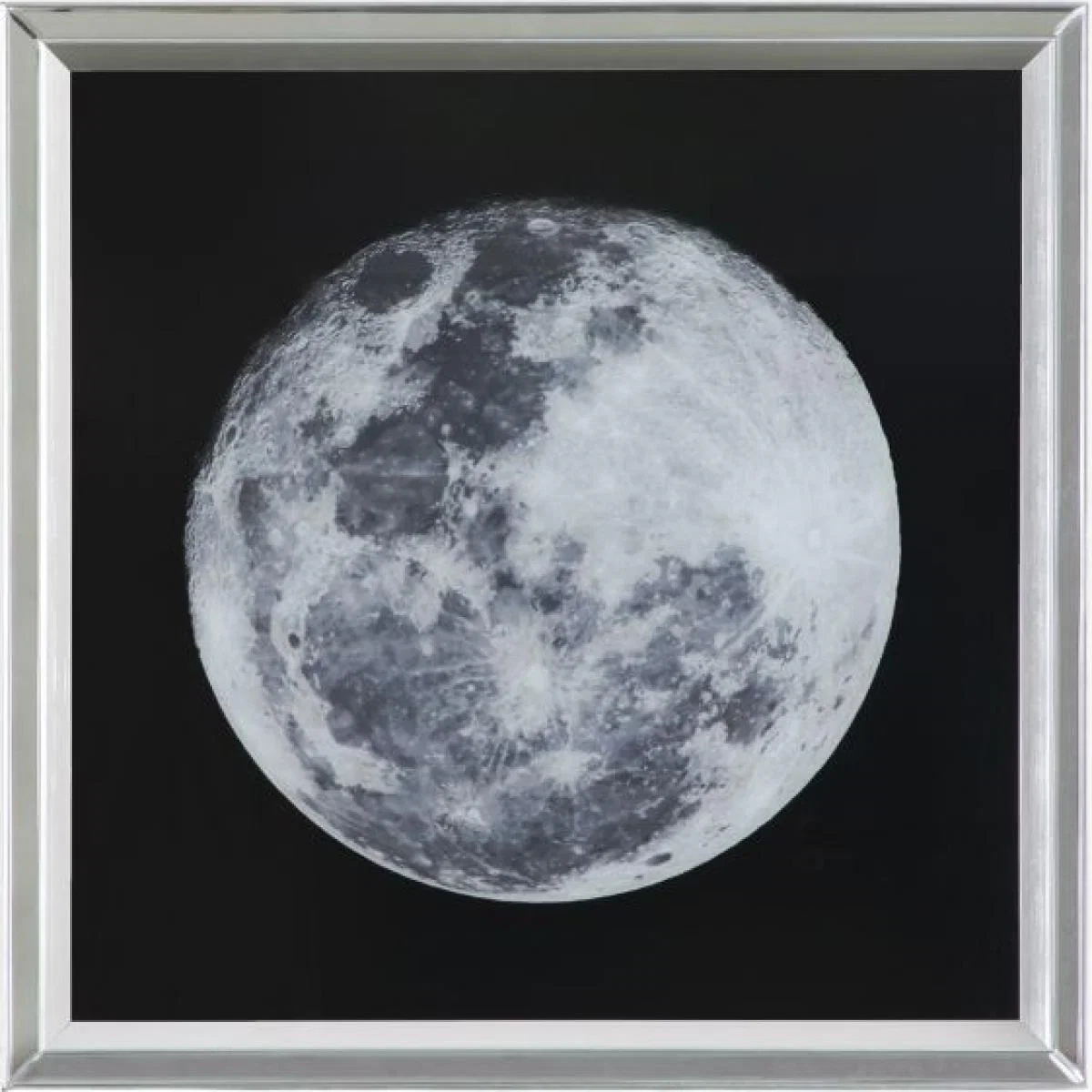 Luna 80cm x 80cm Study Mirrored Art
