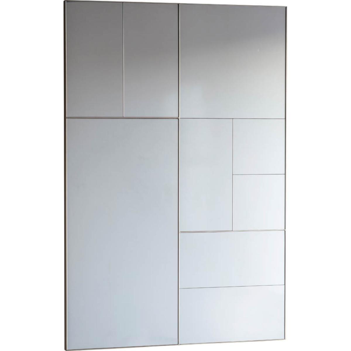 Chantel Large Rectangle Wall Mirror - Silver – image 1