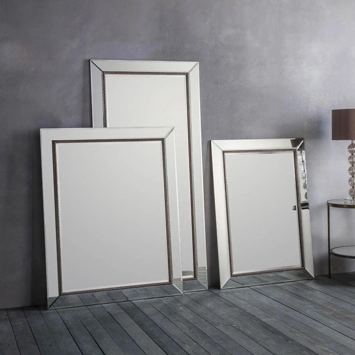 Ahvio 120cm Large Rectangle Leaner Mirror - Silver – image 4