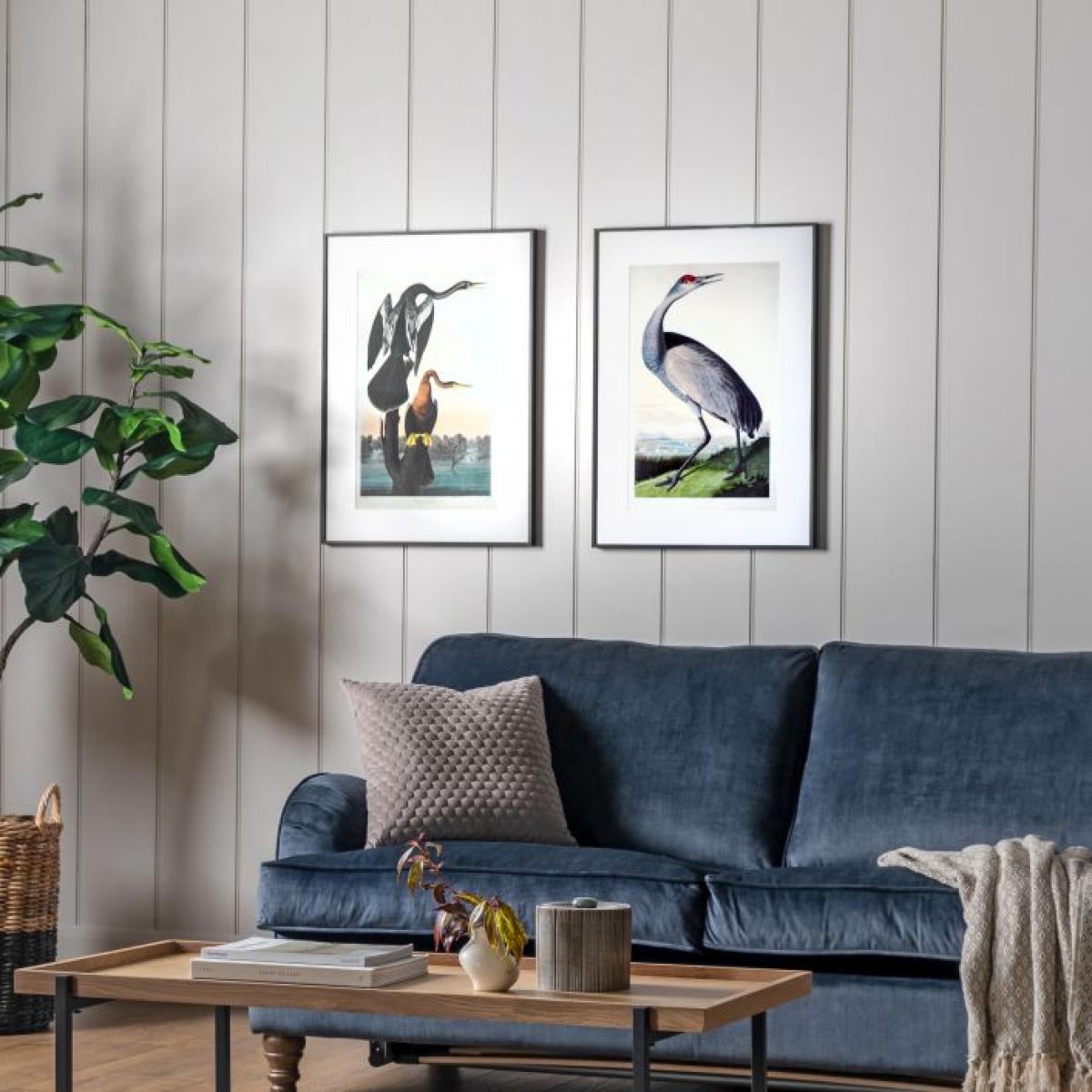 Exotic Fowl Study Framed Art Set of 2 – image 2