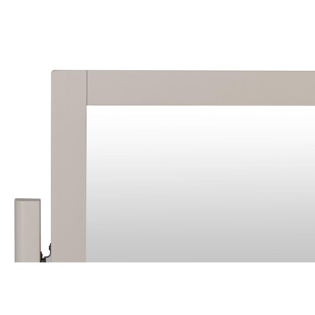 Ruskin Medium Square Dressing Table Mirror - Grey – image 3