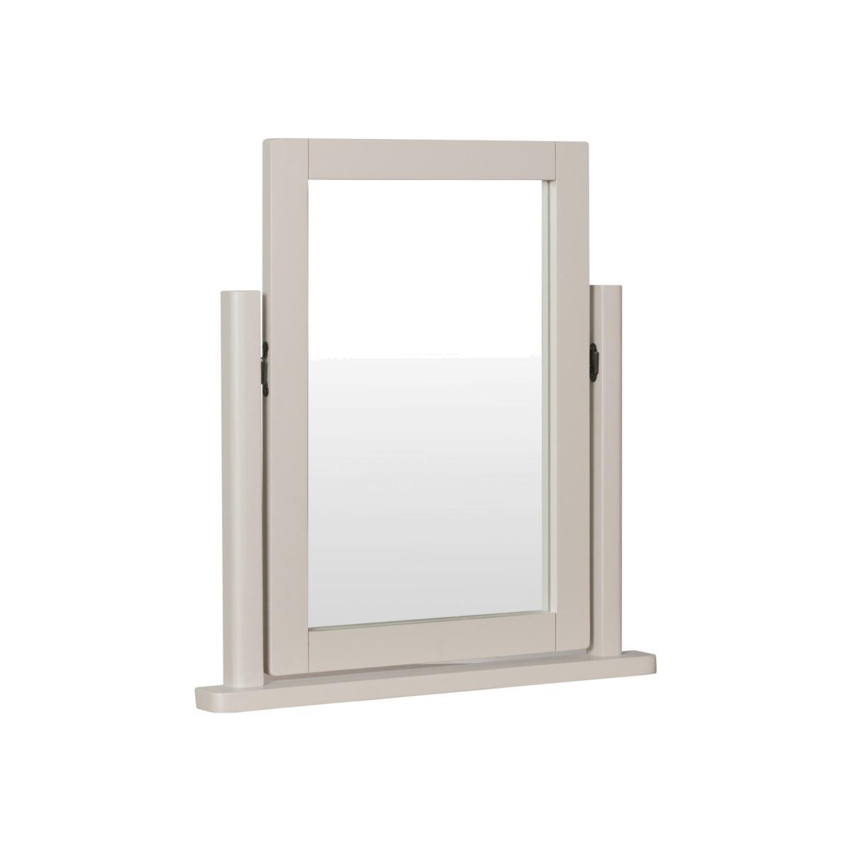 Ruskin Medium Square Dressing Table Mirror - Grey – image 1