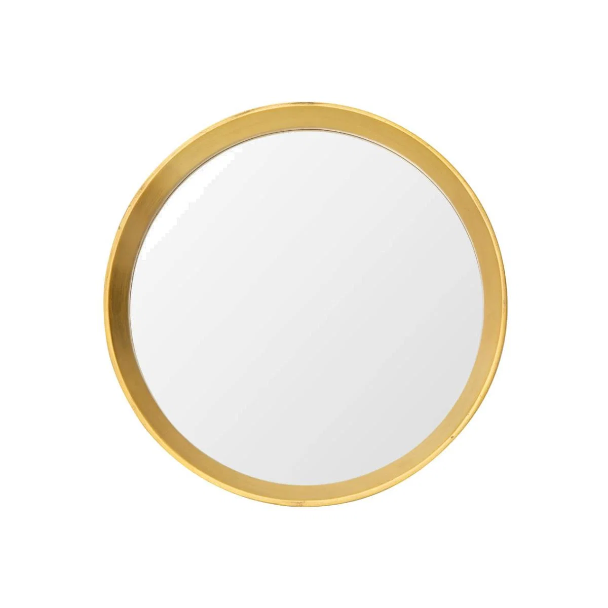 Malissa Medium Round Wall Mirror - Gold