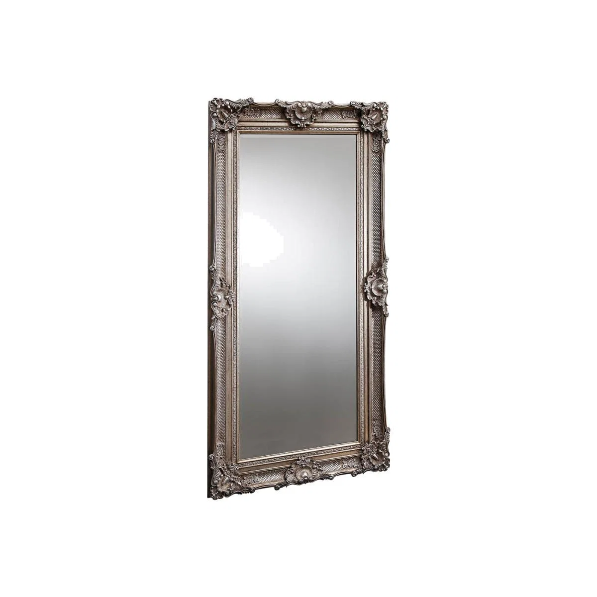 Barden Extra Large Rectangle Leaner Mirror - Silver – image 1