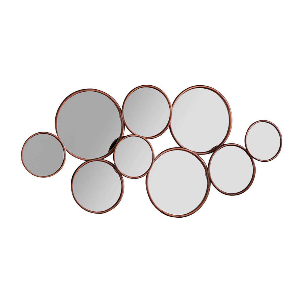 Redhill Medium Round Wall Mirror - Copper – image 1