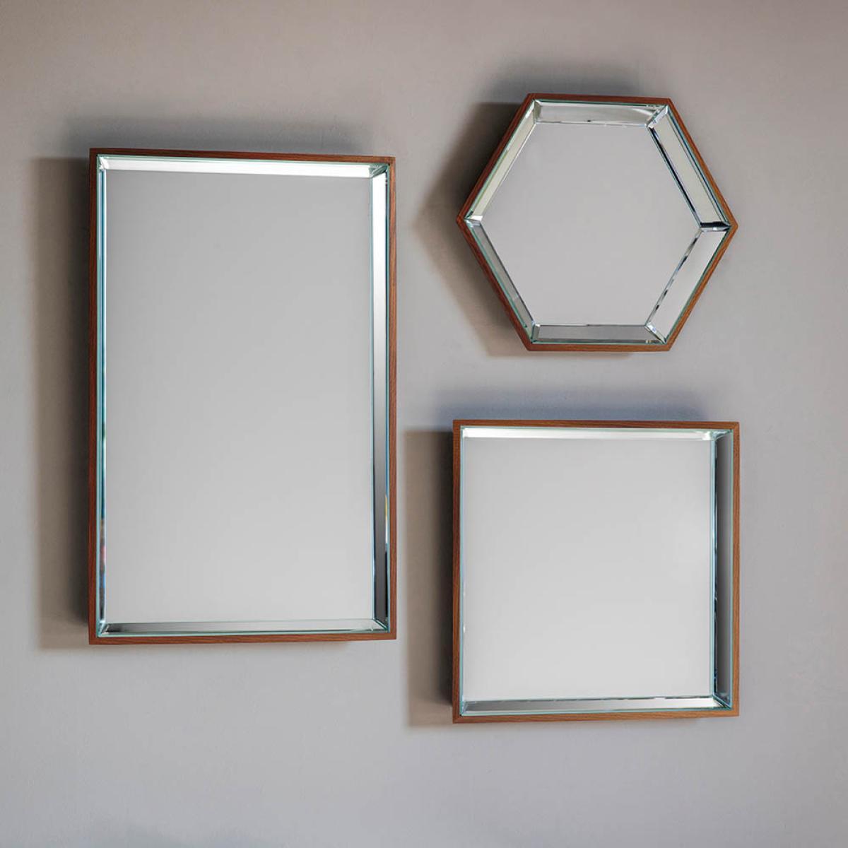 Maidstone Small Hexagon Wall Mirror - Copper (6pk) – image 3
