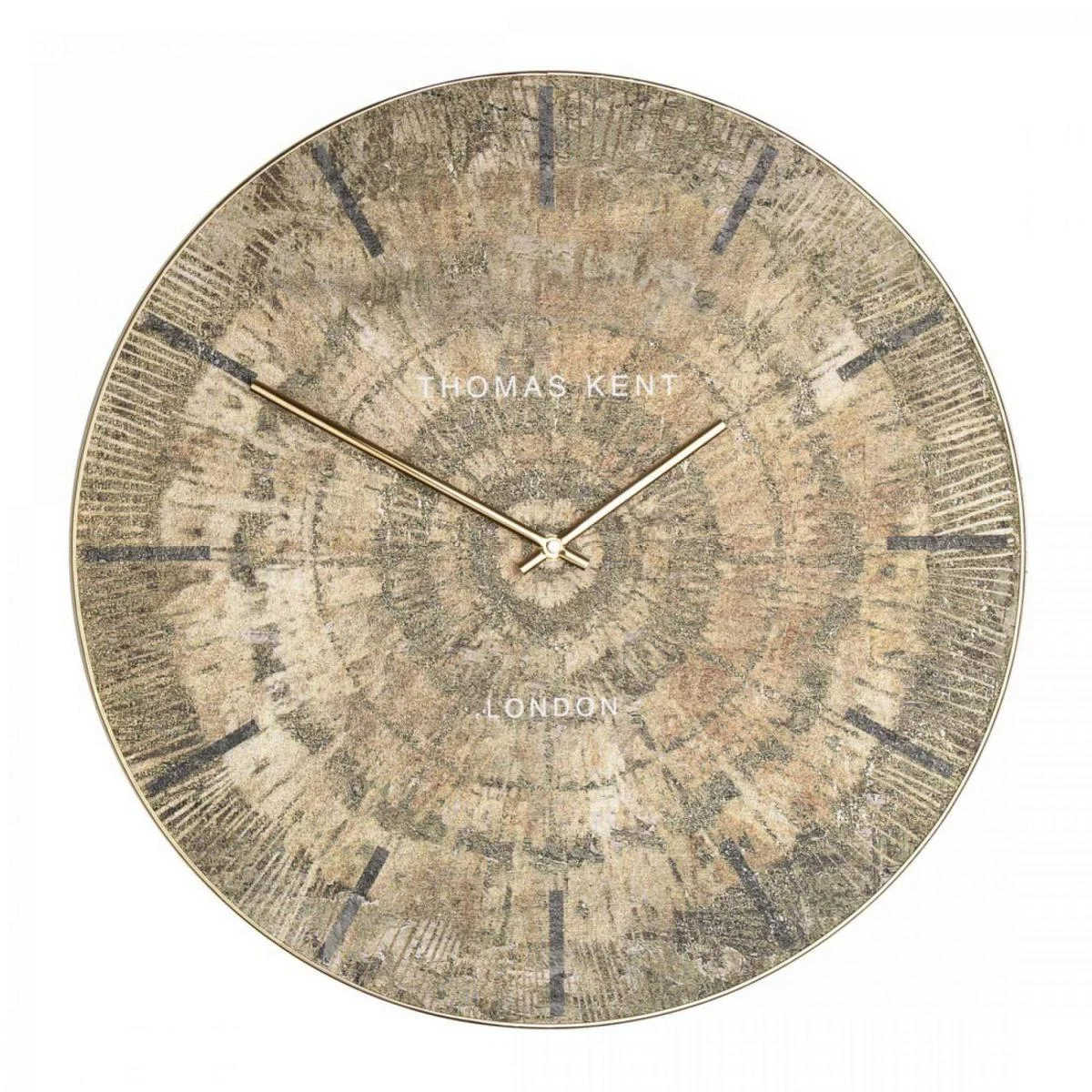 Thomas Kent 50cm Starburst Wall Clock - Gold – image 2