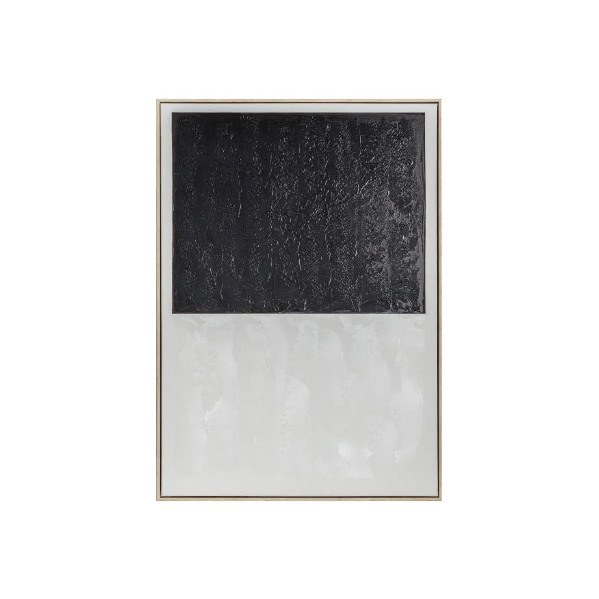 Void 100cm x 70cm I Abstract Framed Canvas – image 1